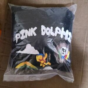 Black Pink Dolphin Hoodie - Size XL